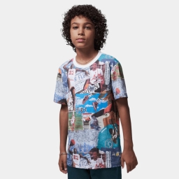 футболка jdb mj brooklyn collage aop ss