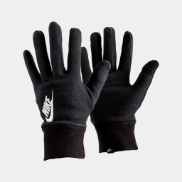 nike w lg club fleece black/white l