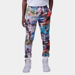 брюки jdb mj brklyn flc aop pant