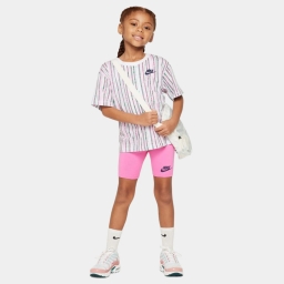 happy camper bike short set